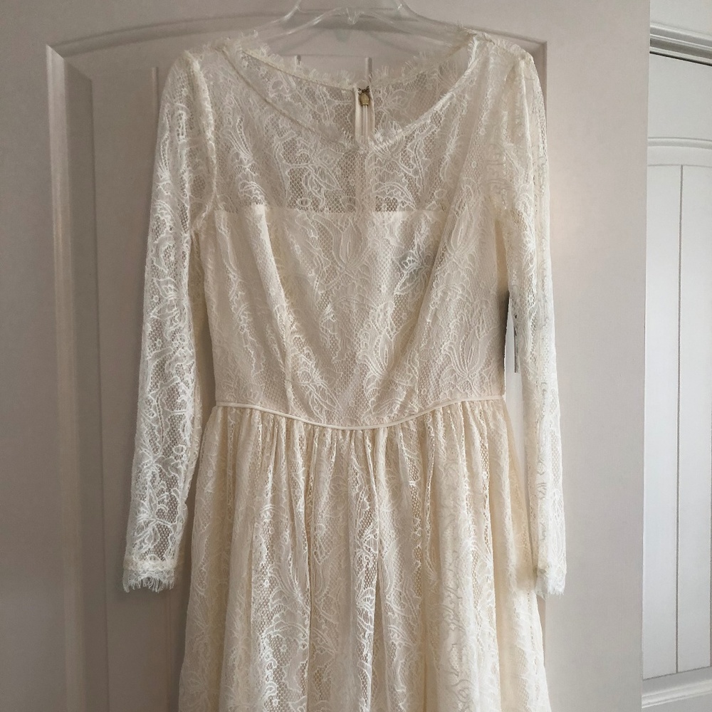 Juicy Couture White Lace Dress